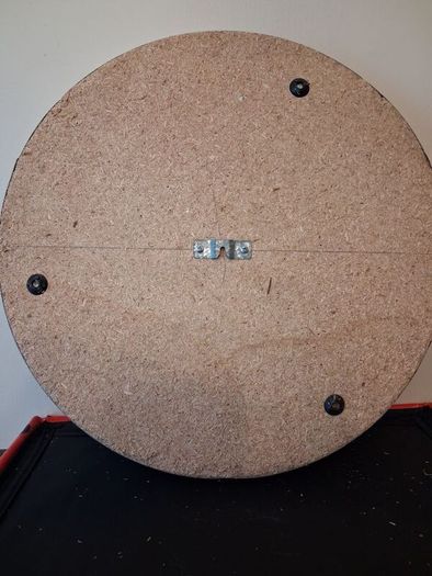 Dartboard and Chalkboard