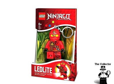 LEGO Ninjago Kai Minifigure LED Key Light Key Chain Brand New Sealed Hard To Find