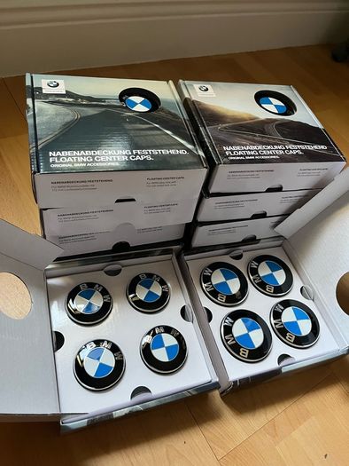 BMW Floating Wheel Centre Caps - Set of 4