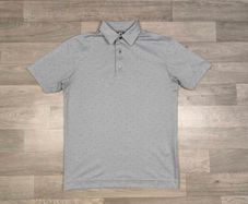 FootJoy FJ Monogram Patterned Golf Polo Shirt Mens Medium