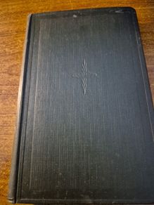 Vintage. 1919. Abraham Lincoln. The Practical Mystic. Francis Grierson. Hardcover Morrison and Gibb, Edinburgh