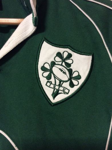 Ireland Rugby Jersey. Grand Slam Winning Jersey 2009. Official Canterbury Mens Home Jersey. Authentic Original From 2009. Not A Modern Day Remake.