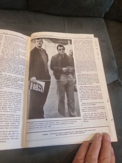 The Big Black Rugby Book  1990