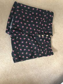 topshop high waist shorts 10