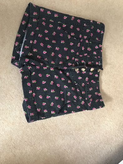 topshop high waist shorts 10