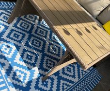Outdoor dining table