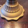 Mid-century pierced brass lamp Image 4