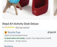Step 2 Art Activity Desk Deluxe