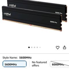 Crucial pro ddr5 ram 96gb (2x48gb)