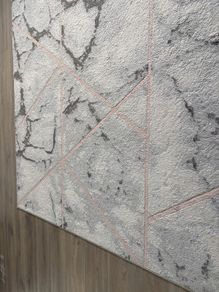 Large Megans Marble Collection Rug 200 x 290cm Pink Marble Design