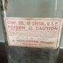 Antique Poison Bottle Image 2
