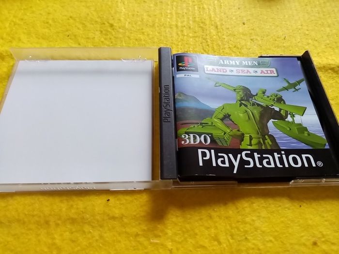 Army Men Land Sea Air PlayStation1 Ps1 PlayStation2 ps2 games Original