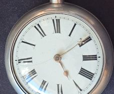 English Verge Fusee, in Silver Pair Cases - Edm Pace, London  1839c