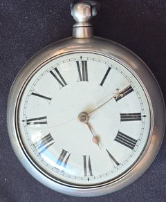 English Verge Fusee, in Silver Pair Cases - Edm Pace, London  1839c