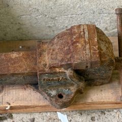 Vintage Woden 186B/3 Bench Vice
