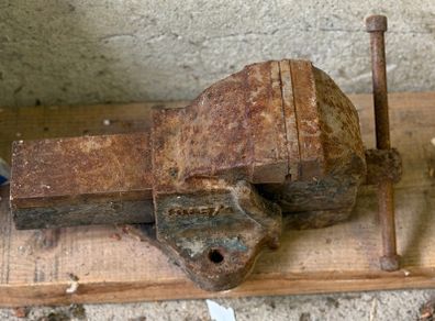 Vintage Woden 186B/3 Bench Vice