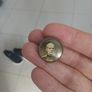 Boer War Antique Collar Stud. Field Marshall " Lord Roberts" Image 4