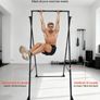 Multi-Functional Aerial Yoga Swing Stand Frame, 200kg Capacity, Adjustable Triangular Rig with EVA Foam, 4-Level Horizontal & 6-Level Vertical Adjustment Image 5
