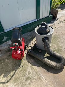 Sip 25 L air compressor and 50 L dust extractor