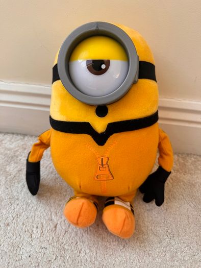 Minions The Rise Of Gru Kung Fu Stuart Plush Soft Poshpaws approx. 30 cm. Used Please see photos