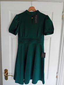 royal green dress brand new