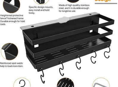 Stainless Steel Griddle Caddy for 28"/36" Blackstone Griddles, with a Allen Key