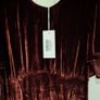 Stunning plum colour velvet Reformation dress Image 3
