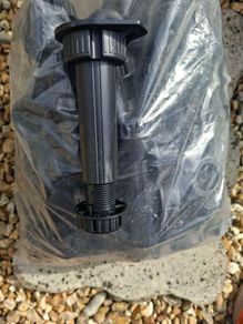 kitchen unit adjustable legs.