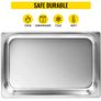 4PCS 13L Gastronorm Pans Steam Table Pans Tray Stainless Steel Food Container for Party BBQ Baking Image 3