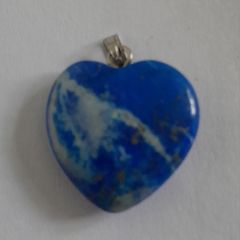 Pendant- Charm - Lapis Lazuli - Heart