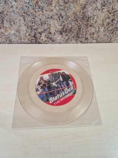 Status Quo The Wanderer Vinyl Clear Record 1984
