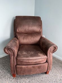 Reclining Brown Armchair