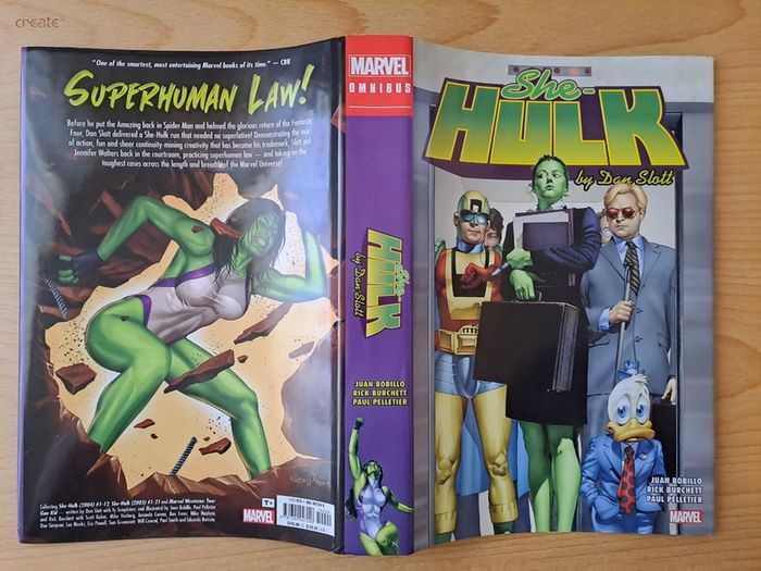 She-Hulk By Dan Slott Omnibus and She-Hulk By Peter David Omnibus