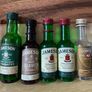 Jameson powers Whiskey gin vodka empty mini bottles Image 2