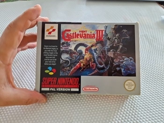Castlevania IV 4 Super Nintendo Snes Arcade Retro Games Original