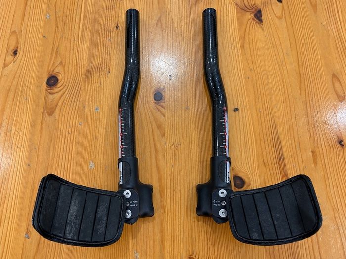 PRO Synop Carbon Clip-On Aero Bars - Full Carbon - 31.8mm