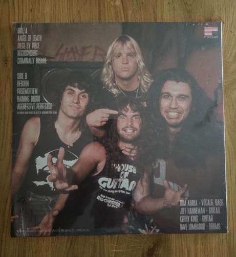 Slayer "Reign In Blood Demo" Sealed Vinyl Album