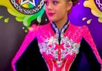 Irish dancing dress