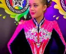 Irish dancing dress