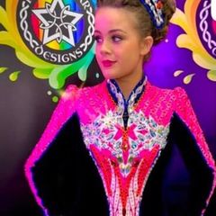 Irish dancing dress