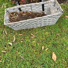 Flower planter basket