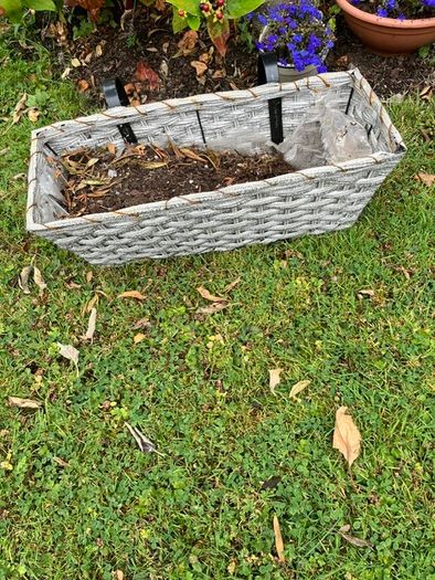 Flower planter basket