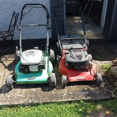 Two Lawnmowers for Parts or Repair