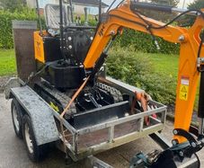 mini digger