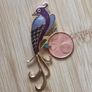 Vintage Peacock brooch Image 4