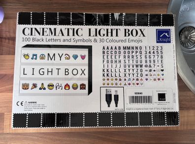 Knight Homeware A4 Cinematic Light Box