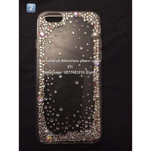 Bling bling customized phone cover (any model)