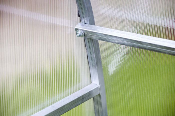 Polycarbonate Greenhouse Compact 2x4m 4mm or 6mm Longford