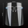 2 Plastic Full Face Shield cover Protective Isolation Mask. Image 2