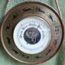 Vintage Zodiac Barometer Hygrometer Wall Hanging West Germany Image 3